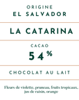 Chocolat au lait 54 % – La Catarina, El Salvador