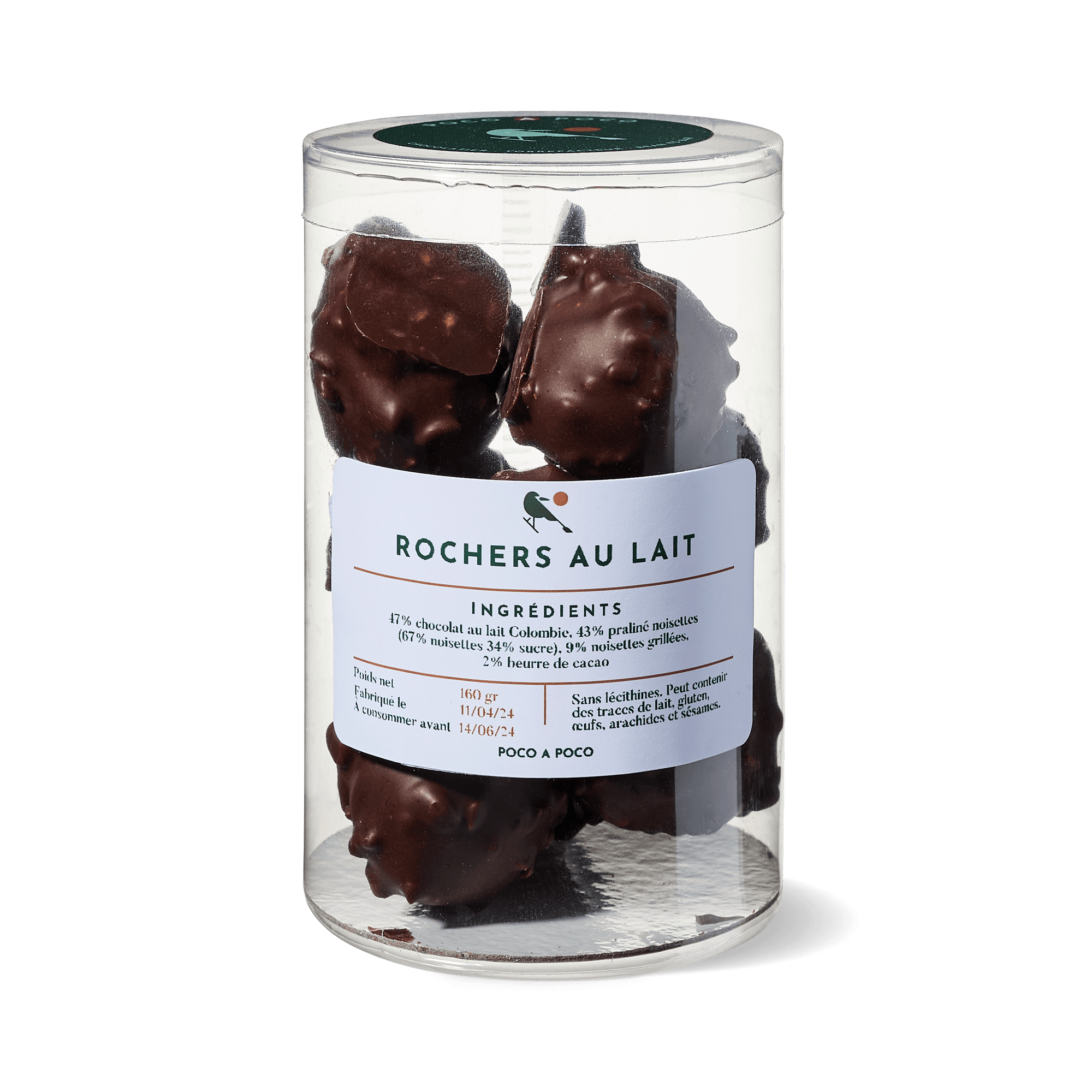Rochers au chocolat au lait